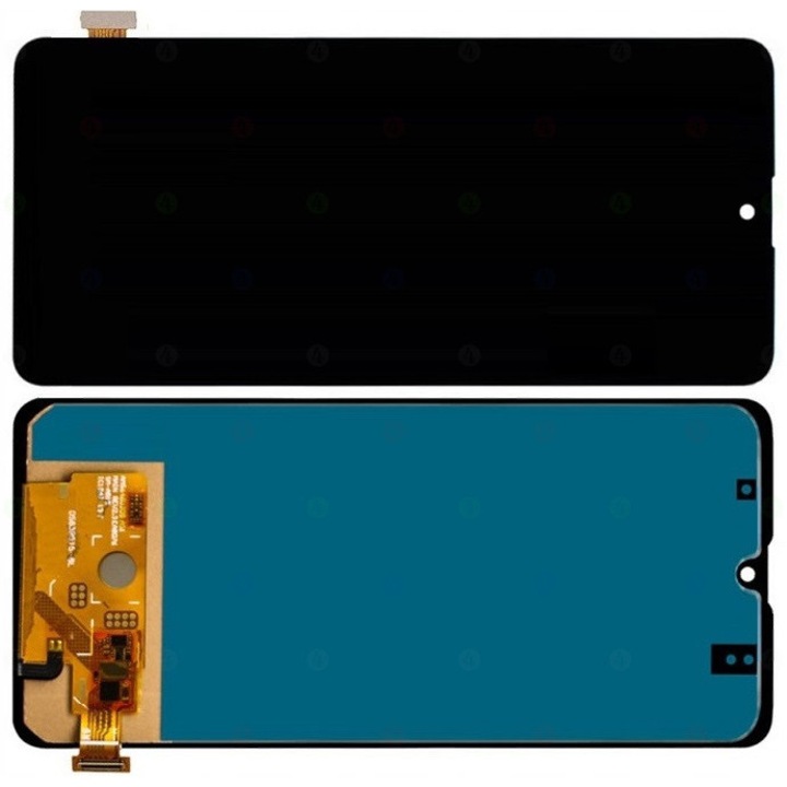 Display LCD compatibil Samsung Galaxy A51, 6,5'', negru, tehnologie INCELL, cu touchscreen