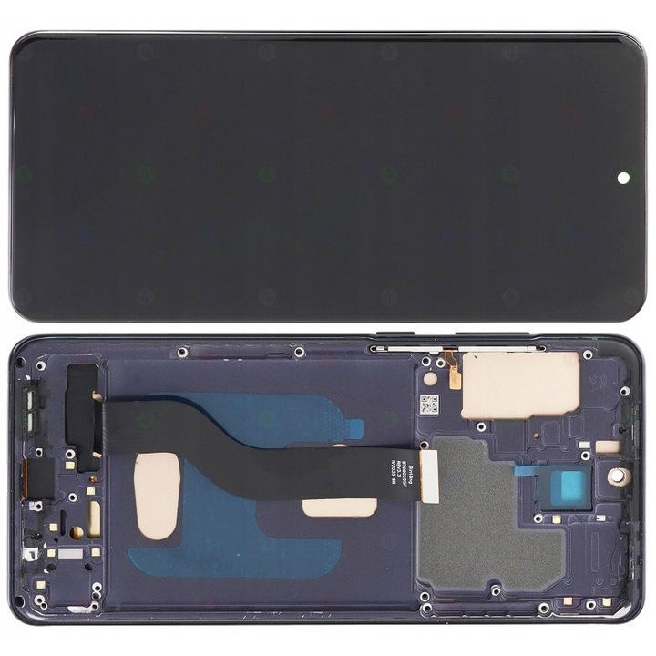 Display LCD Inm's pentru Samsung Galaxy S20 Plus 5G, 6,70'', negru, cu rama