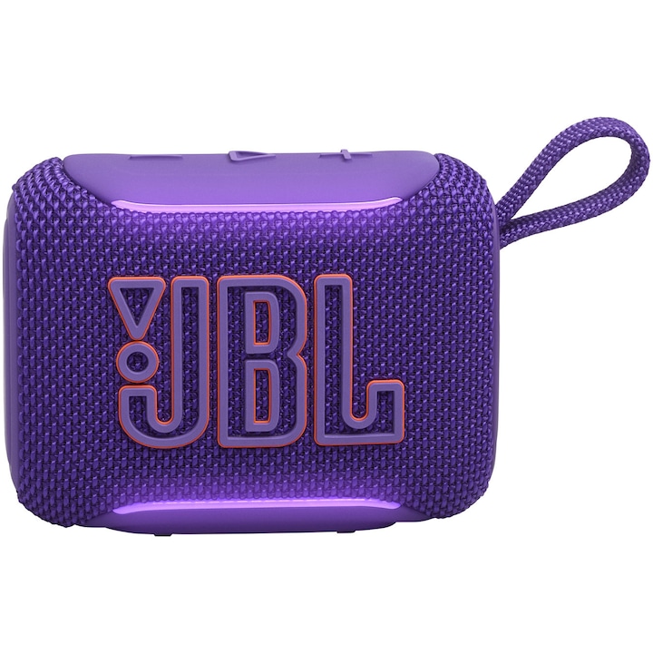 Boxa portabila JBL GO 5, Bluetooth 6.0, Auracast, Autonomie 10h, IP68, Violet