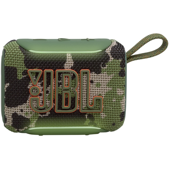 Boxa portabila JBL GO 5, Bluetooth 6.0, Auracast, Autonomie 10h, IP68, Camuflaj