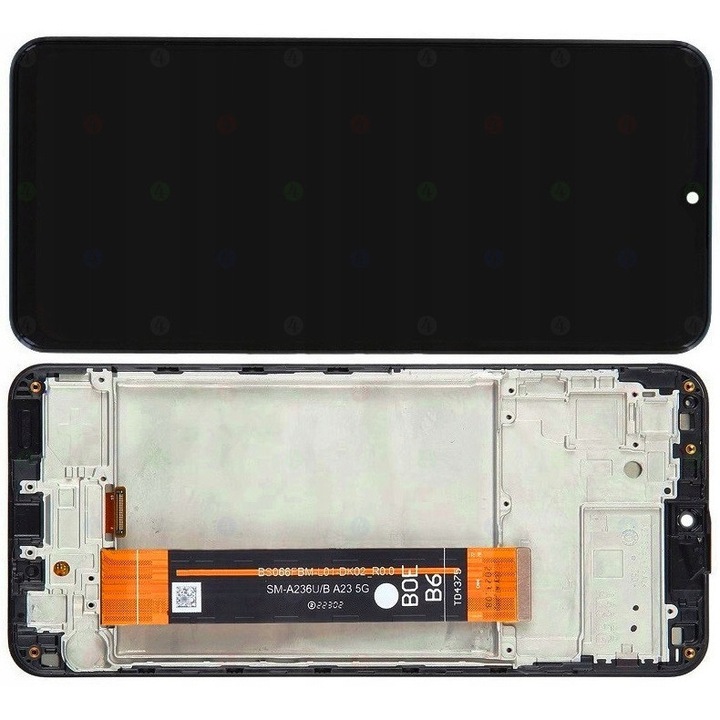 Display LCD + Touchscreen pentru Samsung Galaxy A23 5G, Inm's, 6,6'', Negru