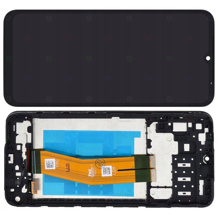 Display LCD + Rama pentru Samsung Galaxy A14, 6,60'', Negru
