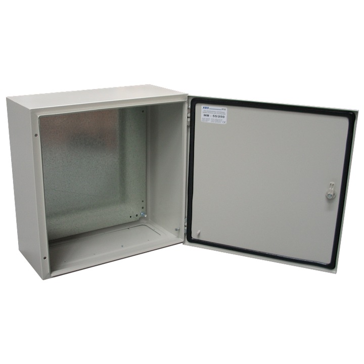 Tablou electric metalic, OMU SYSTEM, 400x400x200mm, IP66, 1000V, 630A, vopsit electrostatic, RAL-7035