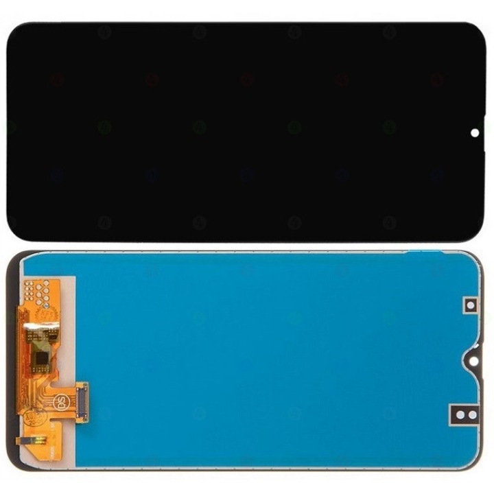 Display TFT LCD pentru Samsung Galaxy A30S, 6,40'', negru, cu digitizer, set complet