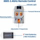 Set Motorizare Wireless 6 Piese, Wulnar, MotorM, Motor Servo, Telecomanda, Leduri, Cutie Baterii 6xAA, Leduri, CompatibilLego