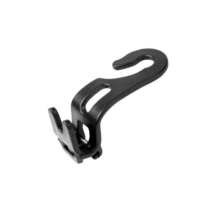 Carlig montat pe masina, pliabil pentru depozitare - capacitate de incarcare 10KG