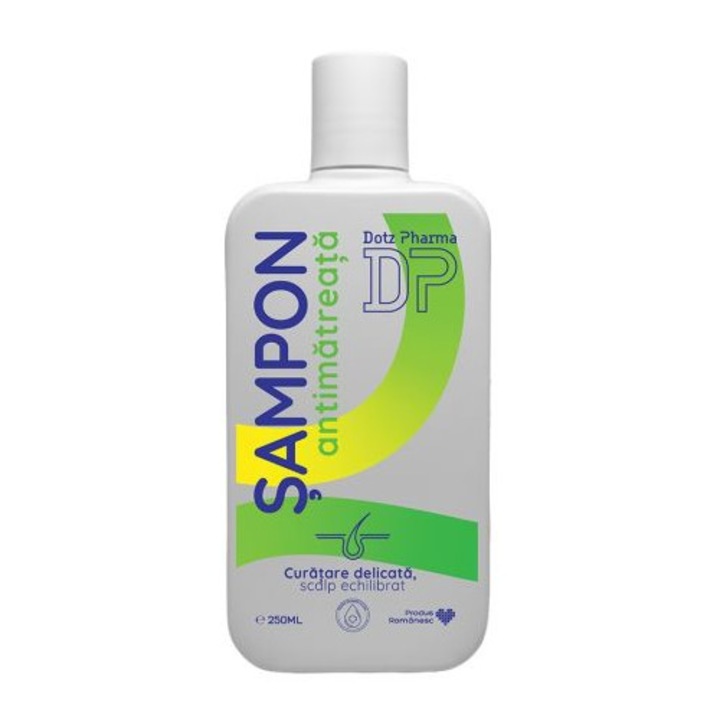 Sampon anti-matreata Dotz Pharma, 250ml, unisex, reduce matreata, calmeaza scalpul