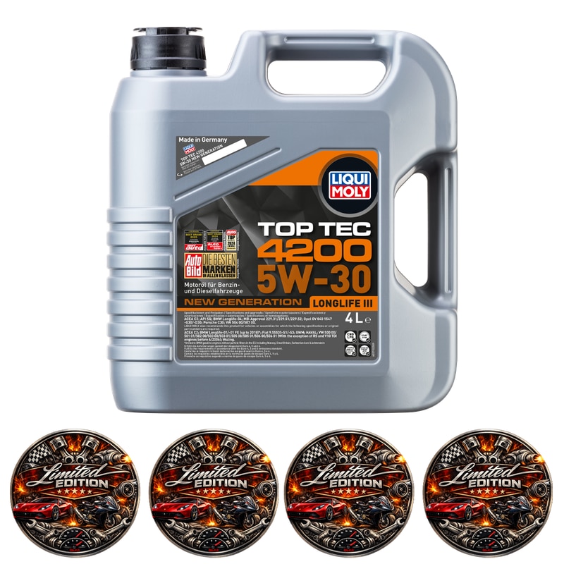 Ulei Motor Liqui Moly Top Tec 4200 5W-30 New Generation, Full