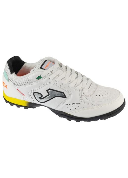 Ghete de fotbal Turf pentru barbati, Joma Top Flex 2601 TF 4210451, Alb, 40
