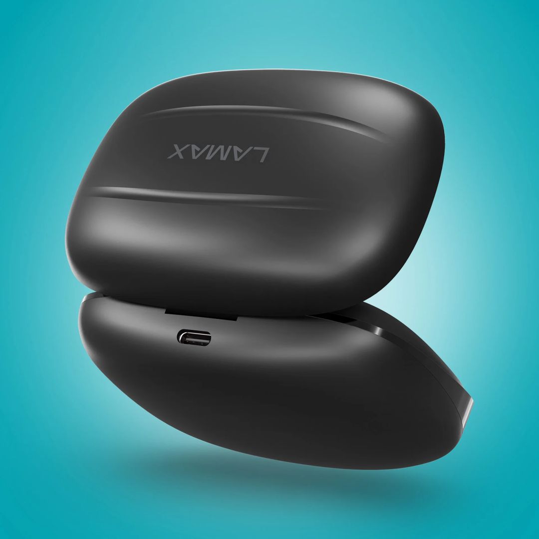 Casti Bluetooth Lamax AirCore1, microfon, negru