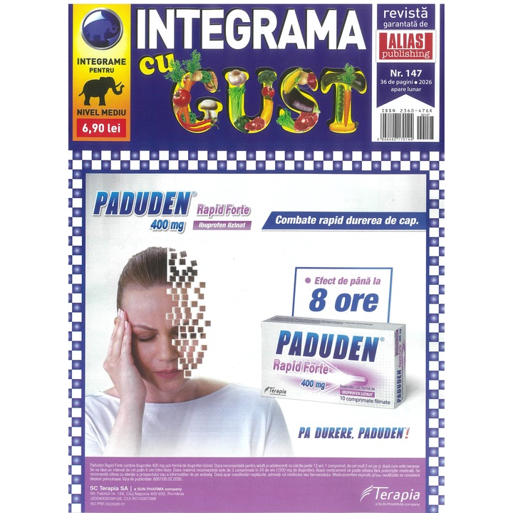 Integrame cu gust 147, nivel mediu - Alias Publishing
