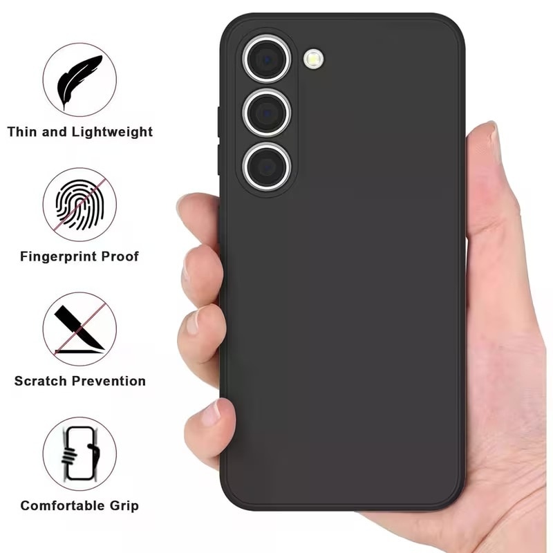 Husa pentru Honor 600 Lite, Anti soc, Subtire, Antiderapanta, set cu sticker, Matt