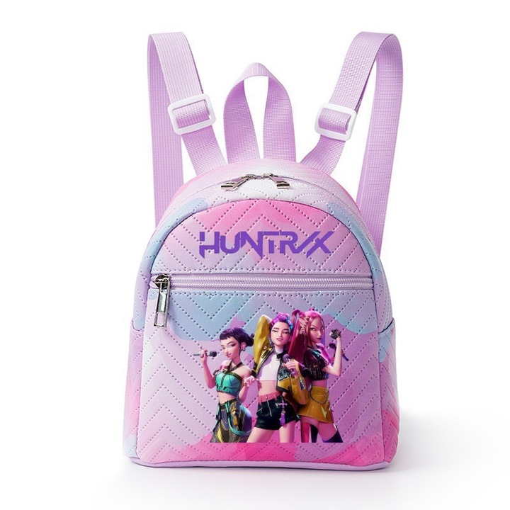 Rucsac pentru copii K-pop Devil Hunter, simplu si elegant, un cadou minunat pentru copii, 18x10x19cm