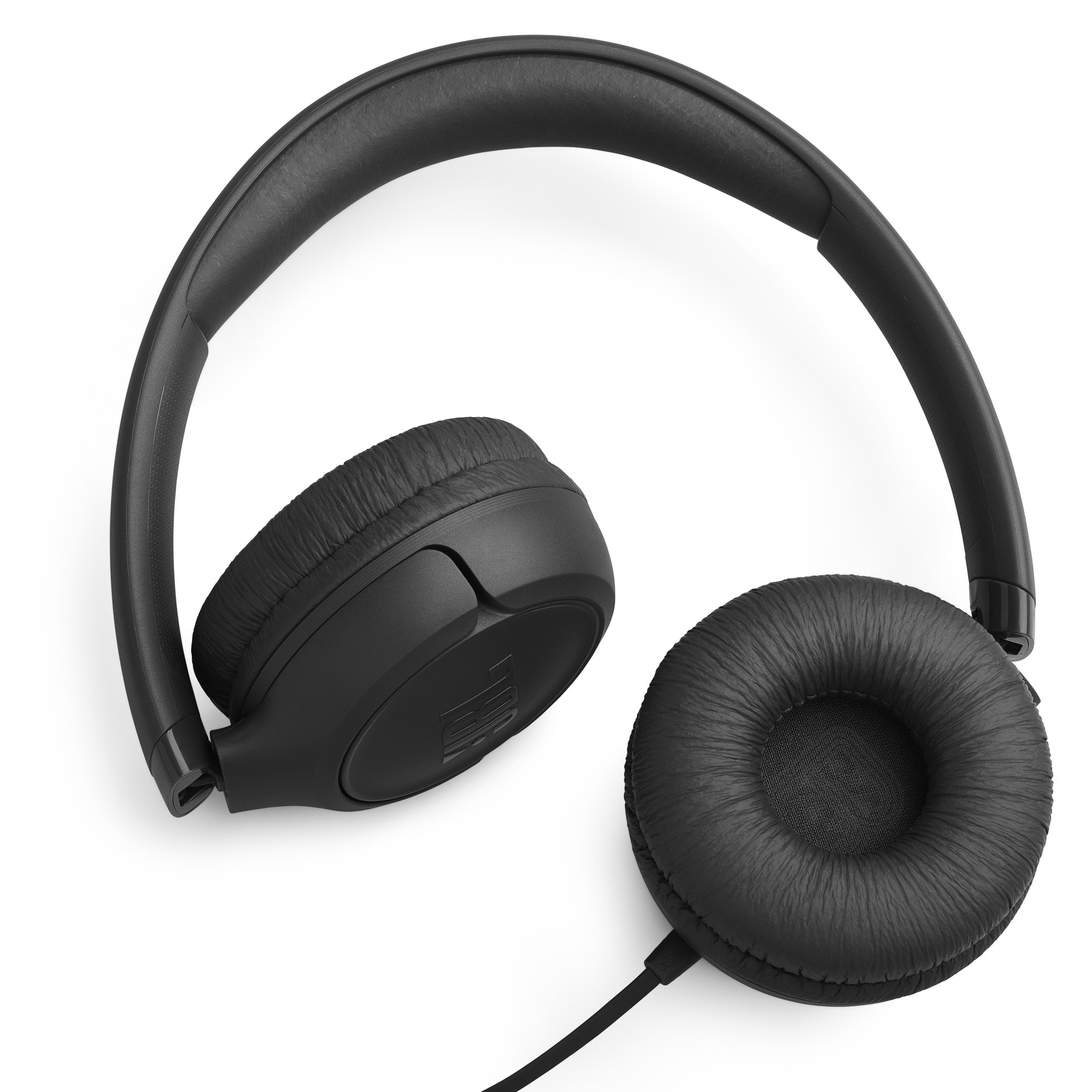 Casti JBL Tune 530, Cu fir, On-ear, Microfon, Jack 3.5mm, negru