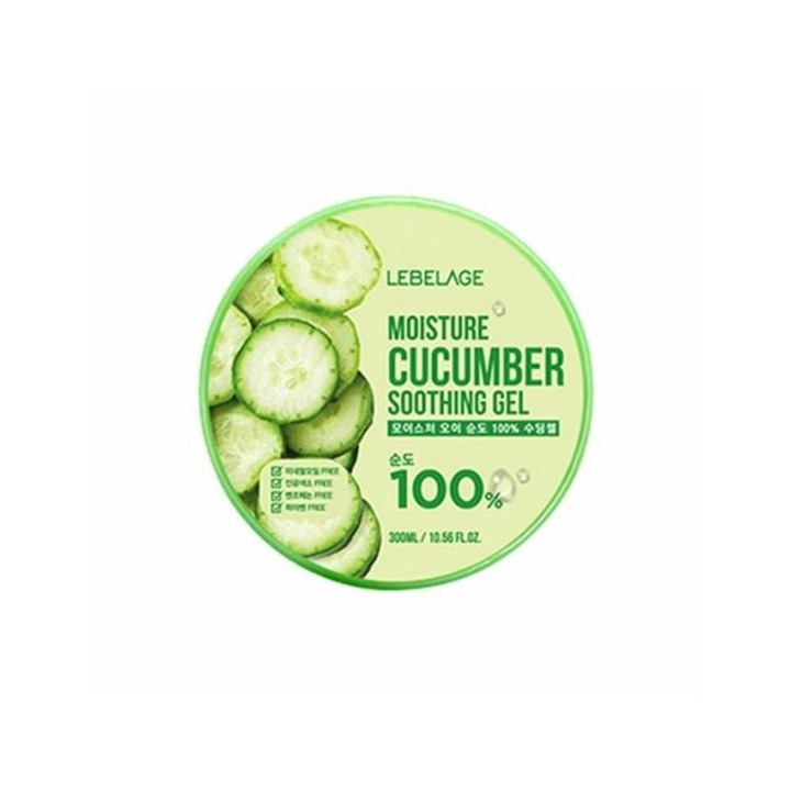 Gel hidratant cu castravete LEBELAGE, 300ml, pentru calmarea pielii, textura usoara
