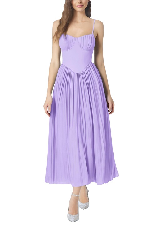 Rochie AGYMNX Fara Maneci Mov M