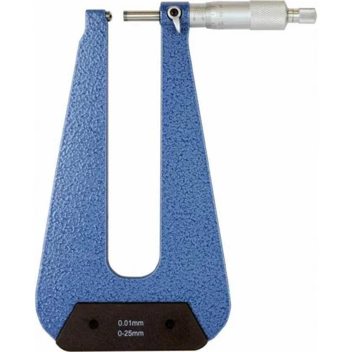 Micrometru mecanic de exterior 0-25mm P-150mm pentru masurat pereti ...