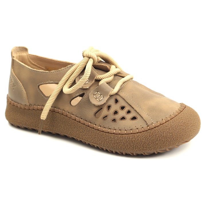 Pantofi dama piele naturala J8J880006C B2 N, Bej