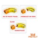 Електрически влакчета KidProtect® Cube Train, Регулируема писта с различни форми, 81 части, Акумулаторна батерия, USB зареждане, Подарък за момичета и момчета на 3 4 5 6 7 години, Многоцветен