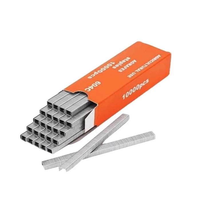 Capse pentru aparat legat vita de vie, Miromoto, 10000 buc, 6x4mm