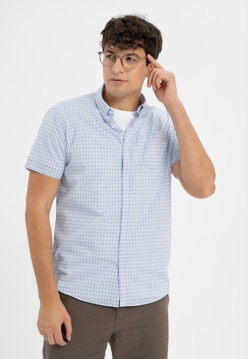 férfi Volcano C-Aveno, pamut, világoskék, Világoskék