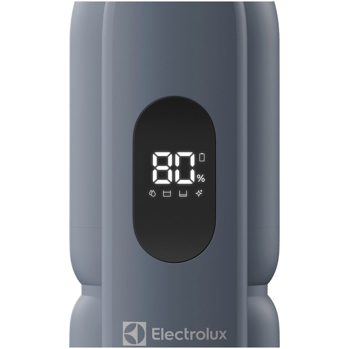 Aspirator vertical cu spalare Electrolux Seria 500 WET EW51U1DB, functie autocuratare, pana la 55 min autonomie, baza pentru incarcare, auto-curatare si depozitare, doar 68 dBA, albastru denim