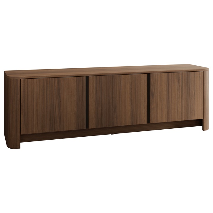 Comoda TV Grisez 168, MIRJAN 24, nuc warmia, 39x168x52 cm