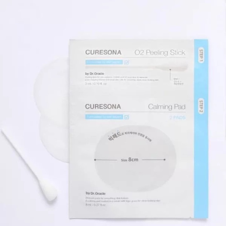 Curesona Calming Care Kit bőrápoló szett, BHA, Hialuronsav, többszínű