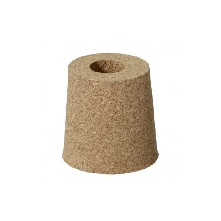 Dugó műanyag CORKY 3-4.5L-es palackokhoz, légmentes, fekete, 25x33x28mm