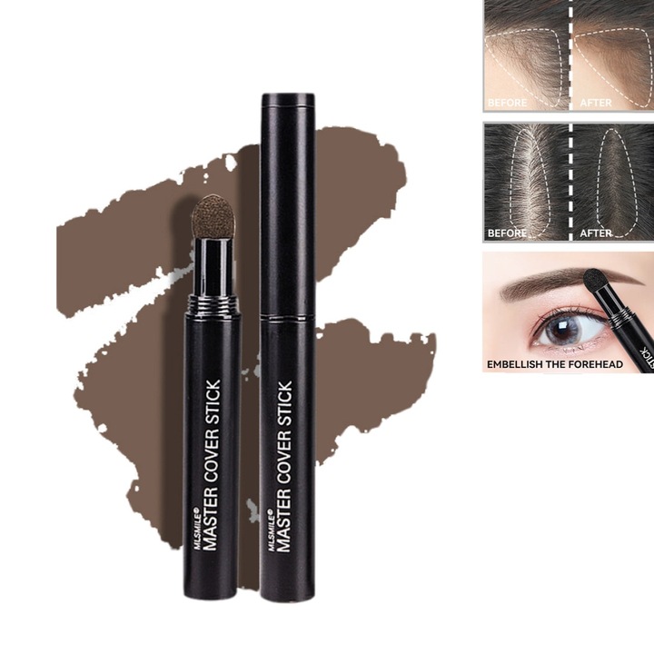 MLSMILE Púder Ceruza Szett, Világosbarna, Vízálló, 2 x 10g