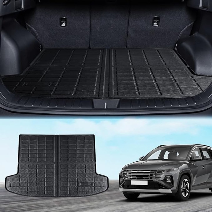 Ecozen csomagtértálca Hyundai Tucson NX4 2021-2025, 3D design, vízálló, fekete