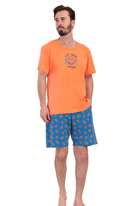 Vienetta Man férfi pizsama, Bad Crab modell