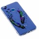 Husa pentru Huawei P10 Lite-Mov-albastrui cu pene