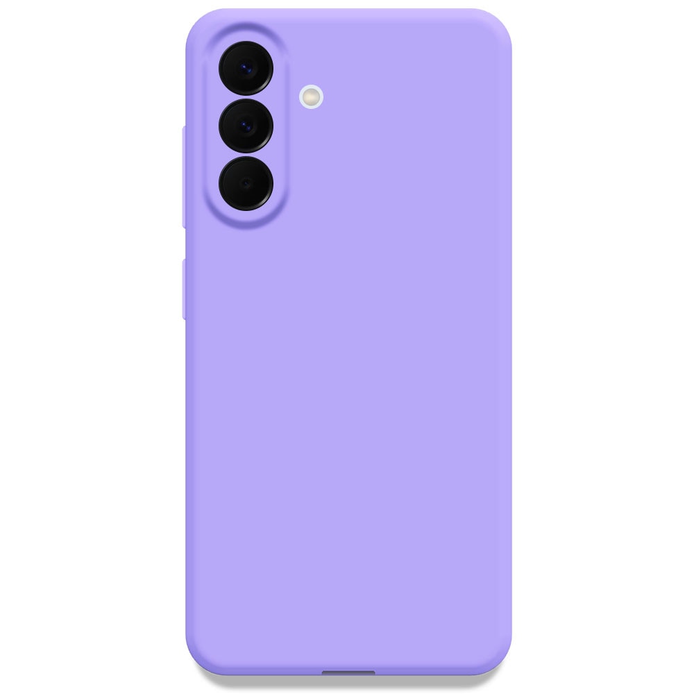 Husa pentru Samsung Galaxy A57 5G, Color Shield, Interior de catifea, Suprafata aderenta, Protectie antisoc, Margini ridicate, Regular Fit, Silicon, Lavanda