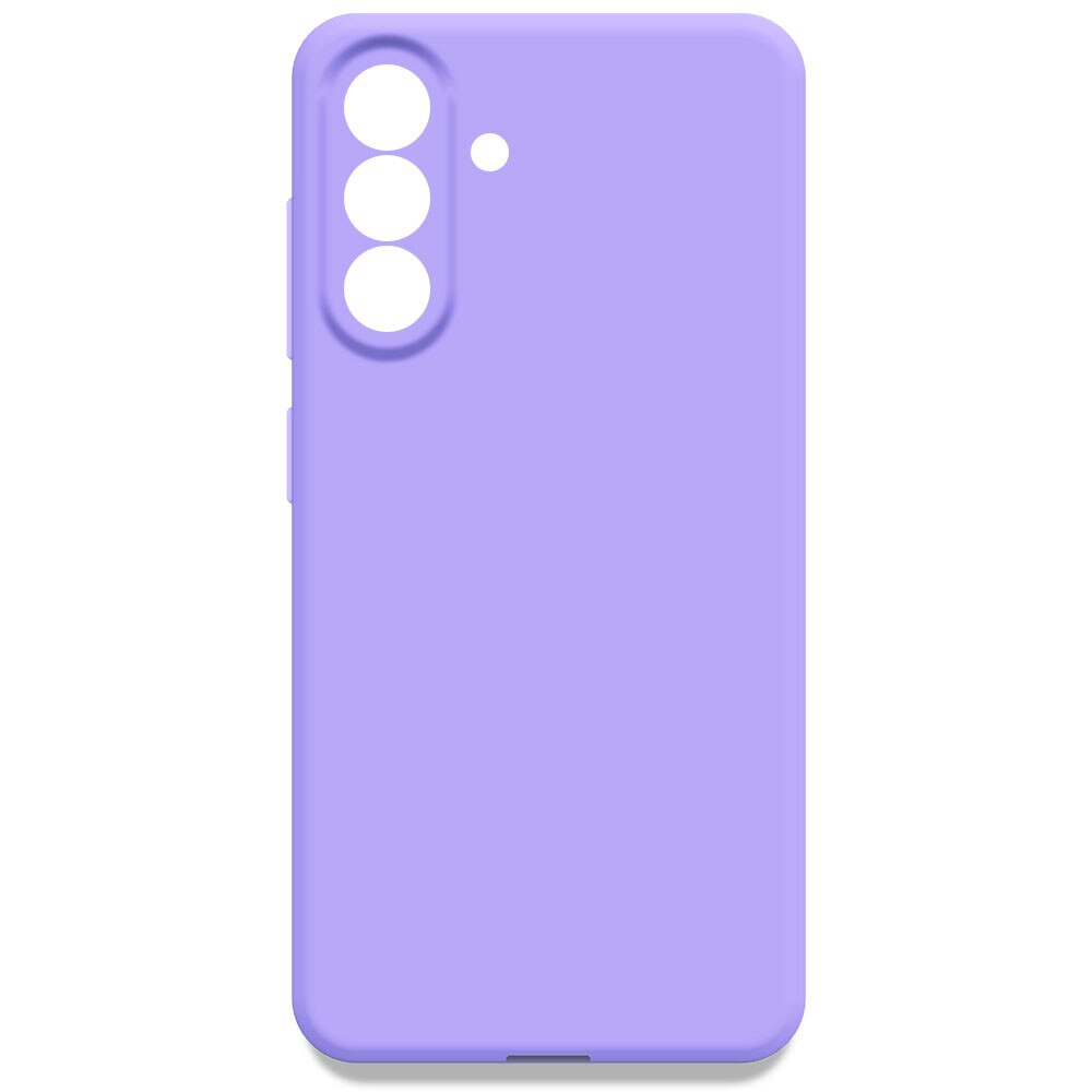 Husa pentru Samsung Galaxy A57 5G, Color Shield, Interior de catifea, Suprafata aderenta, Protectie antisoc, Margini ridicate, Regular Fit, Silicon, Lavanda