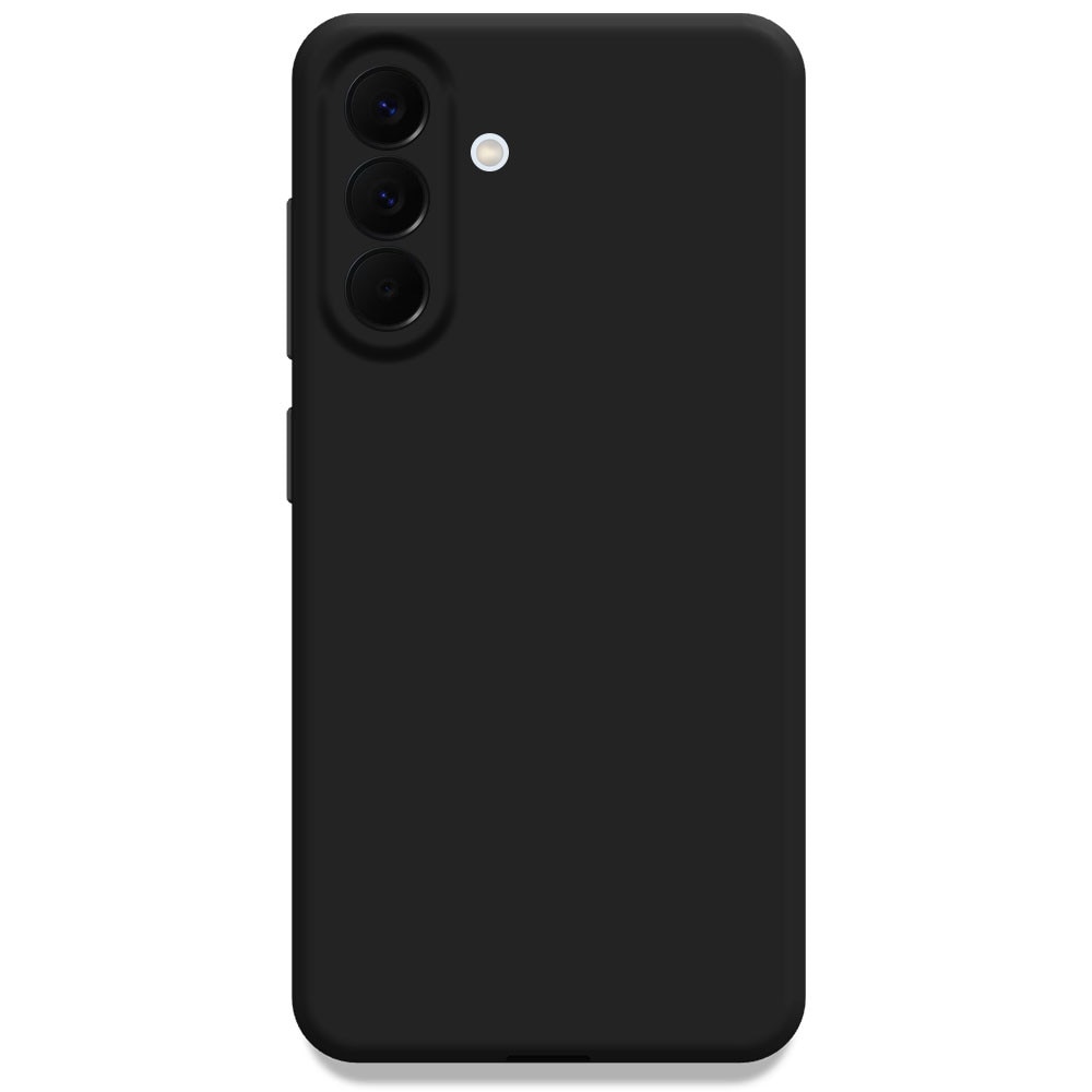 Husa pentru Samsung Galaxy A57 5G, Color Shield, Interior de catifea, Suprafata aderenta, Protectie antisoc, Margini ridicate, Regular Fit, Silicon, Negru