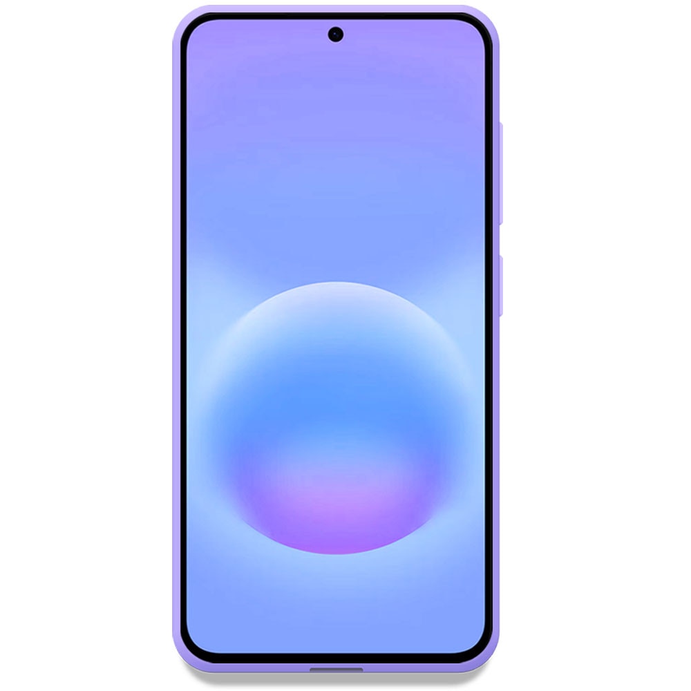Husa pentru Samsung Galaxy A57 5G, Color Shield, Interior de catifea, Suprafata aderenta, Protectie antisoc, Margini ridicate, Regular Fit, Silicon, Lavanda