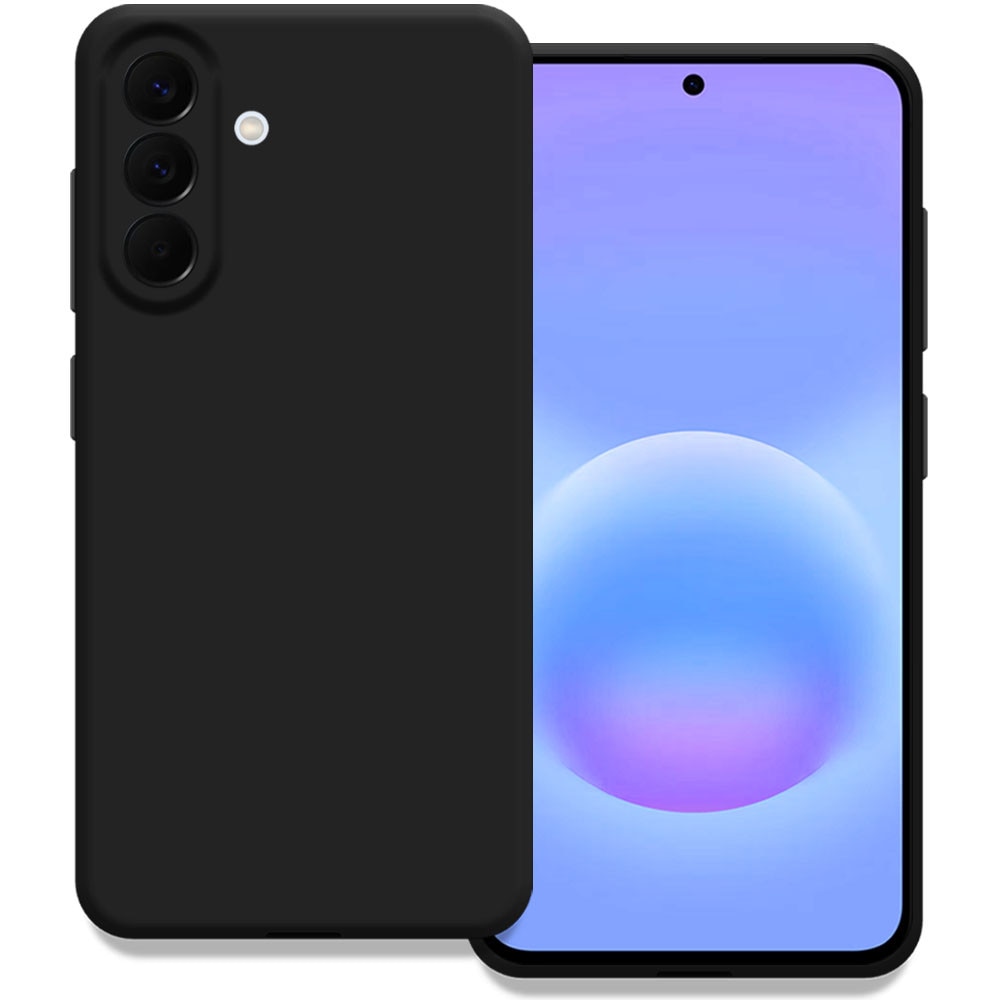 Husa pentru Samsung Galaxy A57 5G, Color Shield, Interior de catifea, Suprafata aderenta, Protectie antisoc, Margini ridicate, Regular Fit, Silicon, Negru
