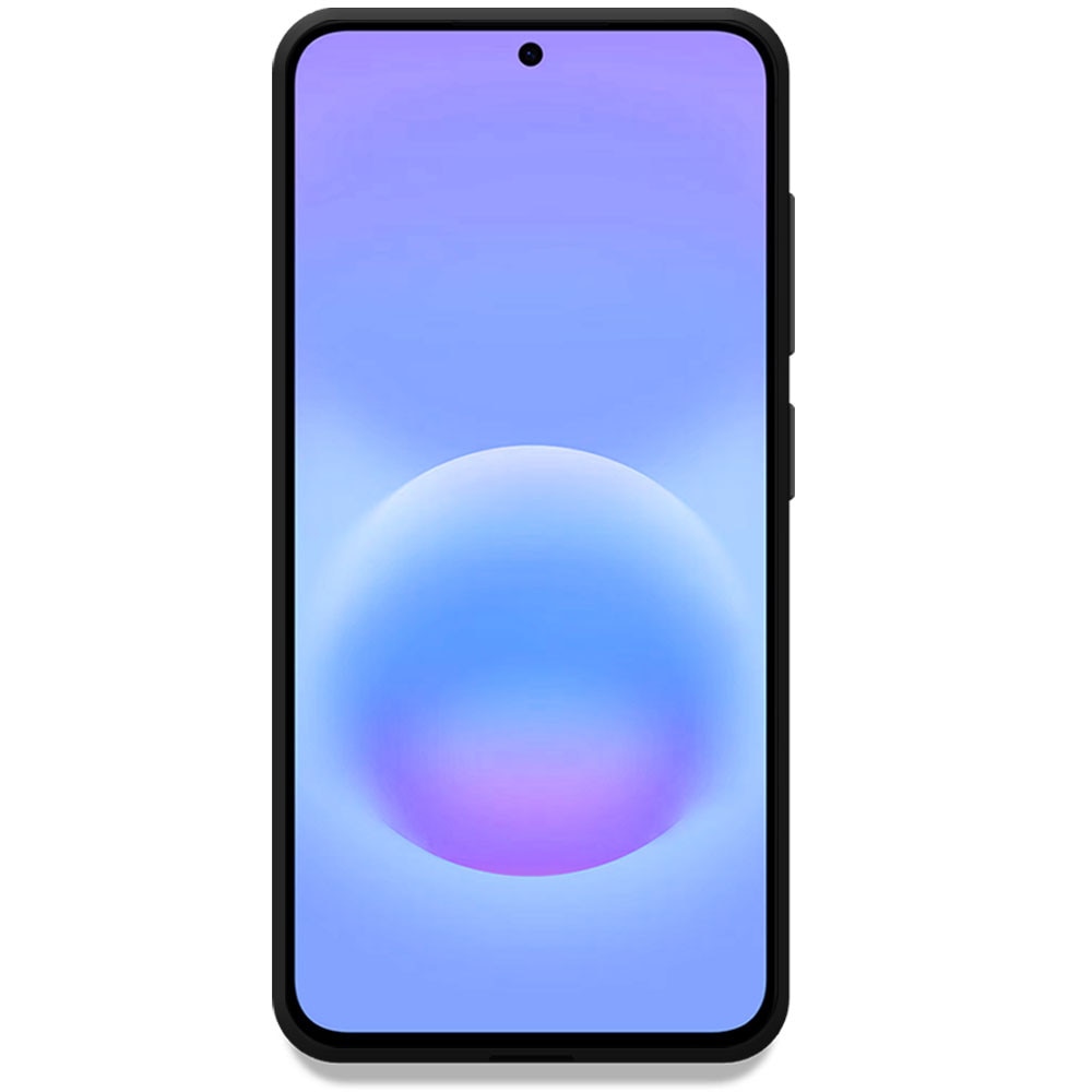 Husa pentru Samsung Galaxy A57 5G, Color Shield, Interior de catifea, Suprafata aderenta, Protectie antisoc, Margini ridicate, Regular Fit, Silicon, Negru