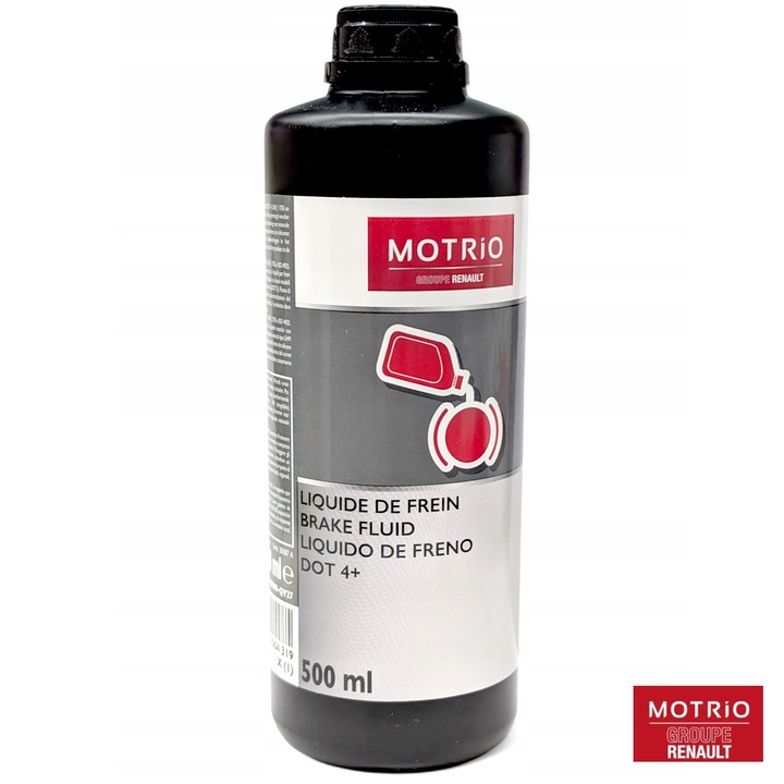 Motrio DOT 4+ fékfolyadék, 500 ml, ABS, ESP, ASR rendszerekhez ajánlott