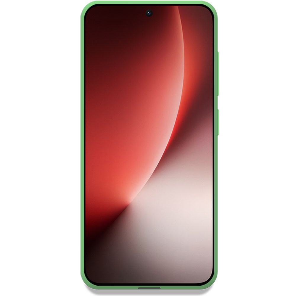 Husa pentru Honor Magic 8 Lite, Color Shield, Interior de catifea, Suprafata aderenta, Protectie antisoc, Margini ridicate, Regular Fit, Silicon, Verde deschis
