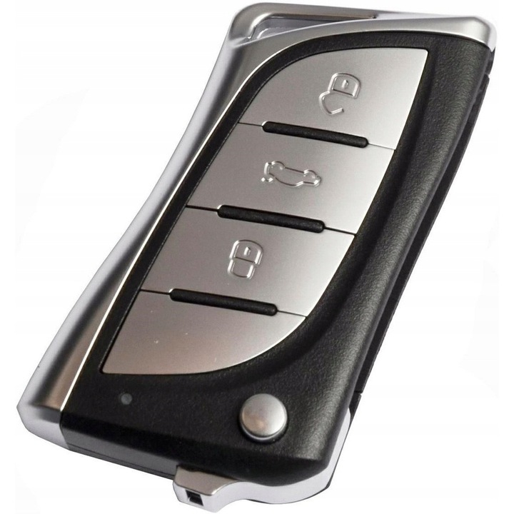 Telecomandă auto XHORSE, 4 butoane, neagră, model XELEX0EN