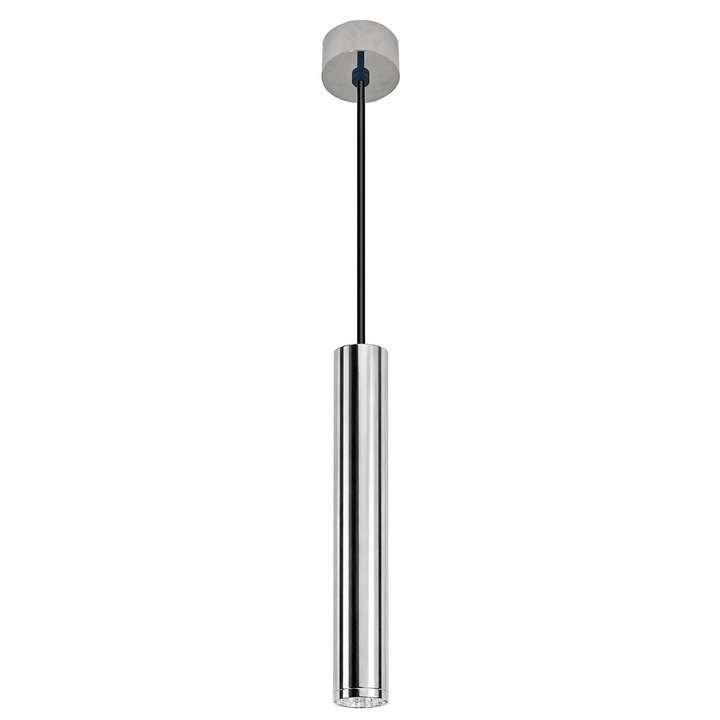 Lampa suspendata WIESBADEN Oriona, intensitate reglabila, IP44, crom