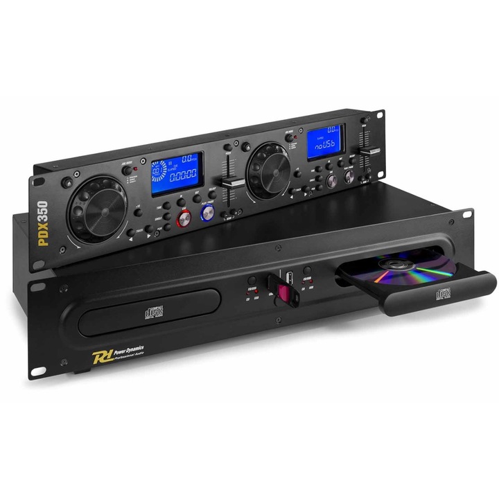 Power Dynamics PDX350 двоен CD/USB плейър