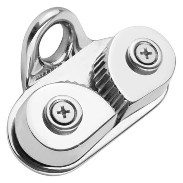 Cleat din otel inoxidabil pentru barci, accesorii marine, argintiu