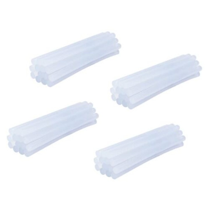 Set 70 bete lipici, 7mm, transparente, 7x100mm