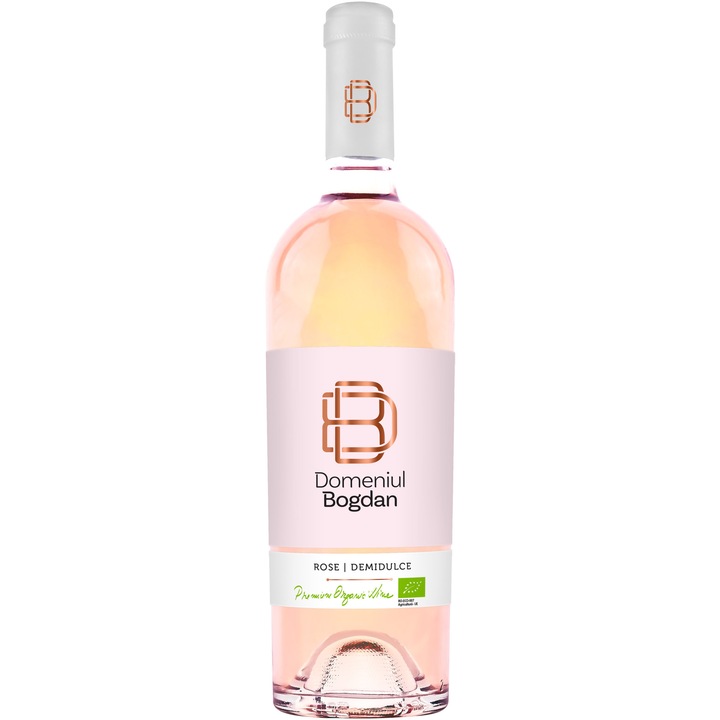 Vin Rose Domeniul Bogdan, Demidulce, 0.75L