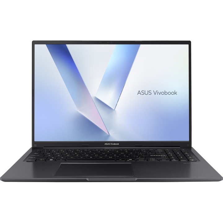Laptop ASUS 16'' Vivobook 16 M1605NAQ, WUXGA, Procesor AMD Ryzen™ 5 150 (16M Cache, up to 4.55 GHz), 16GB DDR5, 512GB SSD, AMD Radeon 660M, No OS, Indie Black