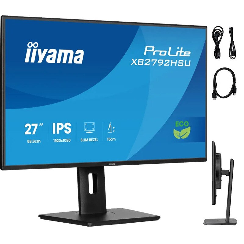 Monitor LED IPS iiyama ProLite XB2792HSU-B1 27