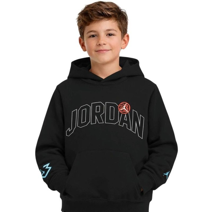 Суичър Nike JDB MJ DYNASTY FT PO HOODIE-95F569-023